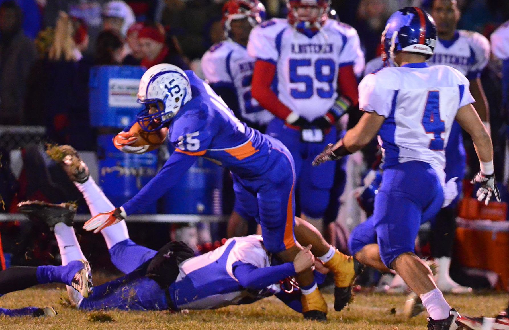 Ed Shockley, football and wrestling, 2014